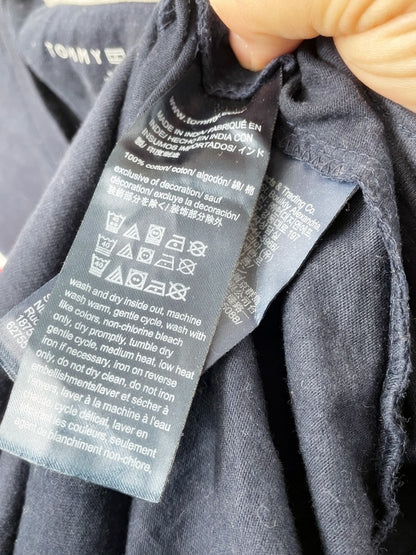 Tommy Hilfiger – EST. 1985 Logo Tee Navy (approx. mid-2010s)