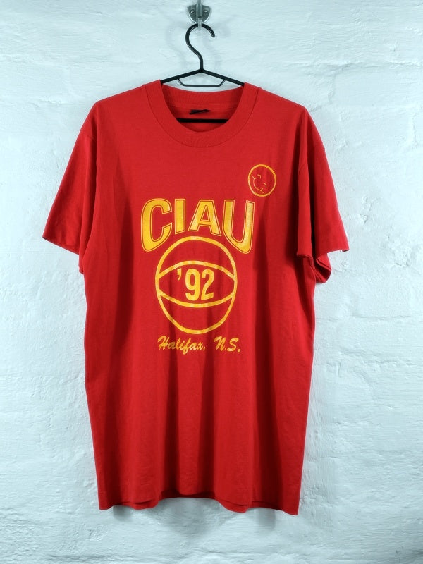CIAU Halifax '92 – Vintage Basketball Tee (Made in Canada)