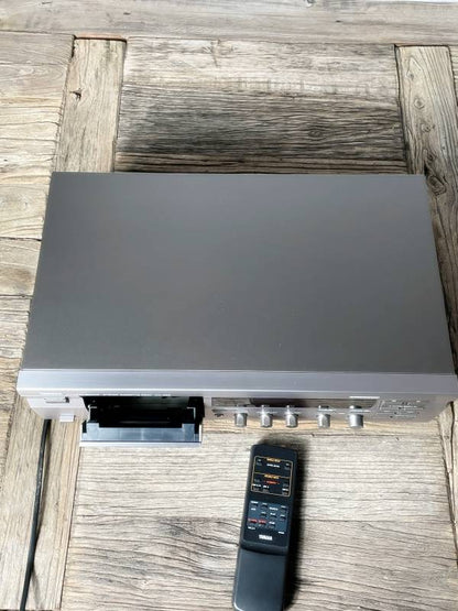 Yamaha KX-393 Stereo Kassettendeck – Natural Sound, Fernbedienung, geprüft