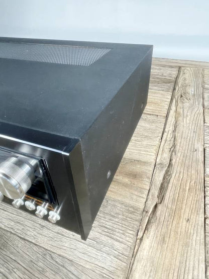 Nikko 3035 Stereo Receiver – sehr dunkle blaue Blende, Holzgehäuse, geprüft