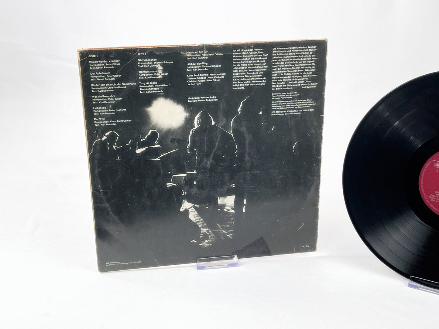 Klaus Renft Combo - Klaus Renft Combo (1974) LP Vinyl, Original GDR Pressing, Amiga