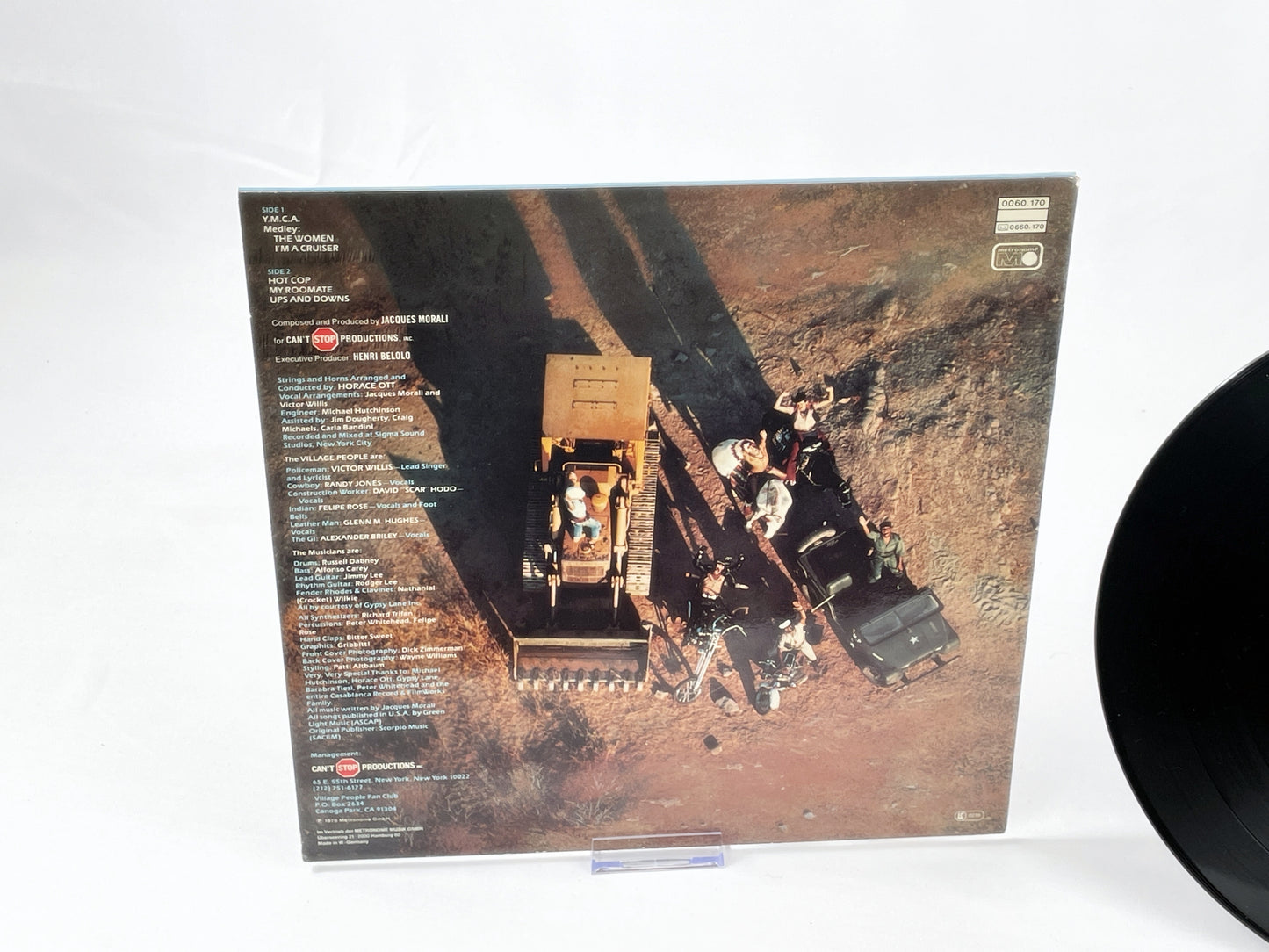 Village People - Cruisin (1978) LP Vinyl, Originalpressung, Metronome/Can't Stop Productions