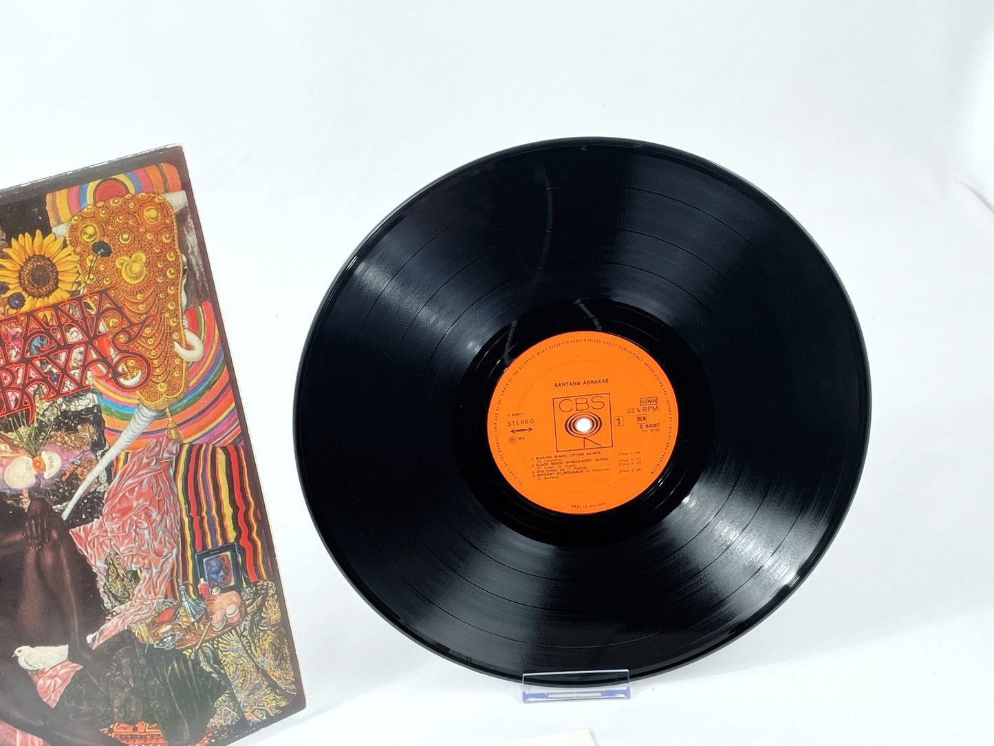 Vintage Santana - Abraxas (1970, CBS, Gatefold) - Original LP Vinyl