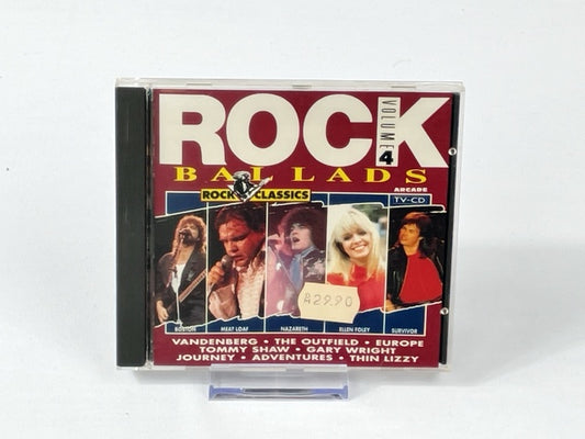 Rock Ballads Vol. 4 – Retro Rock Classics Compilation CD (Arcade, TV Compilation)