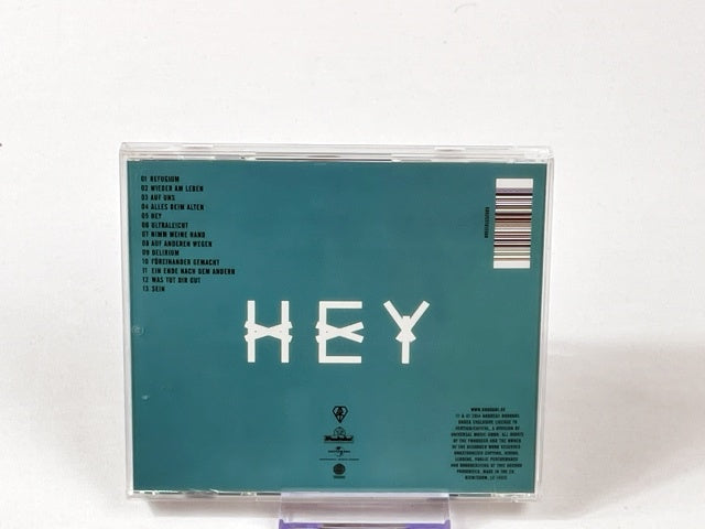 Andreas Bourani – Hey CD, Universal Music 2014
