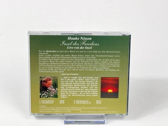 Hauke Nissen – Insel des Friedens: Live von der Insel CD, Eigenproduktion 1990er