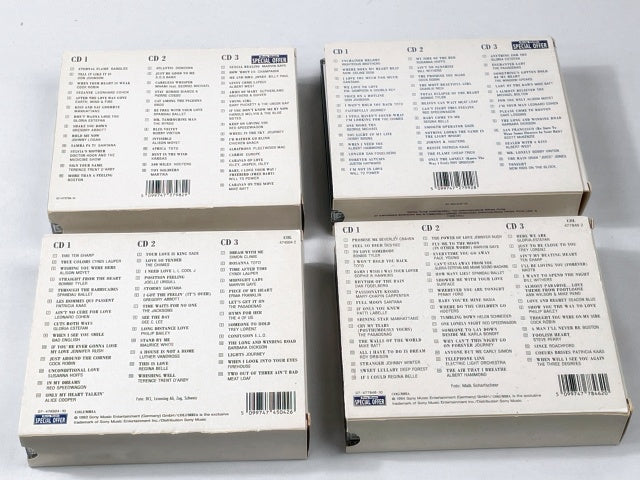 Schmuse Songs Vol. 1–4 (12 CDs Gesamt) – Retro Compilation CD-Box mit Lovesongs & Balladen