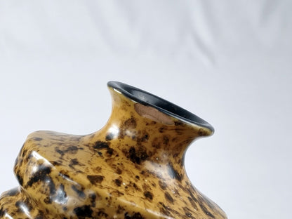 West-Germany Keramikvase – gesprenkelte Glasur, Modell 308/11, 60er/70er Jahre