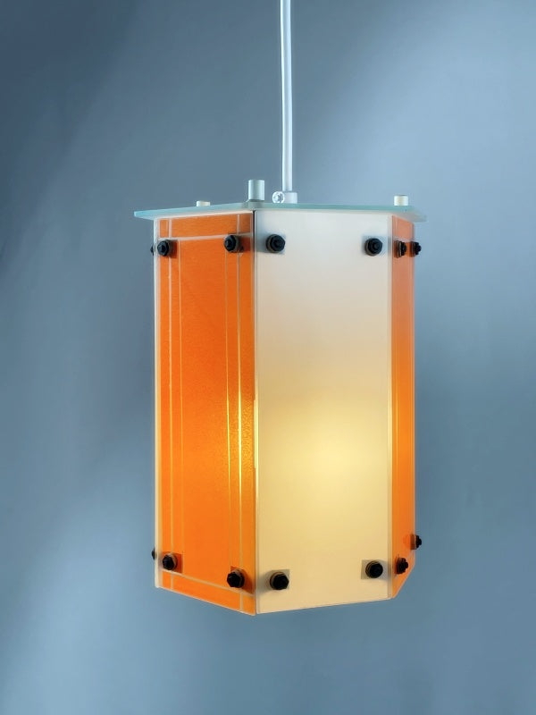 Pendelleuchte Stangfeld & Gregor – Typ 516, Glas, 60er/70er Jahre