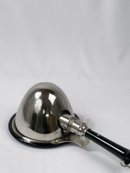 Infrarotlampe / Rotlichtlampe –Vintage 50er/60er Jahre, Chrom & Bakelitgriff