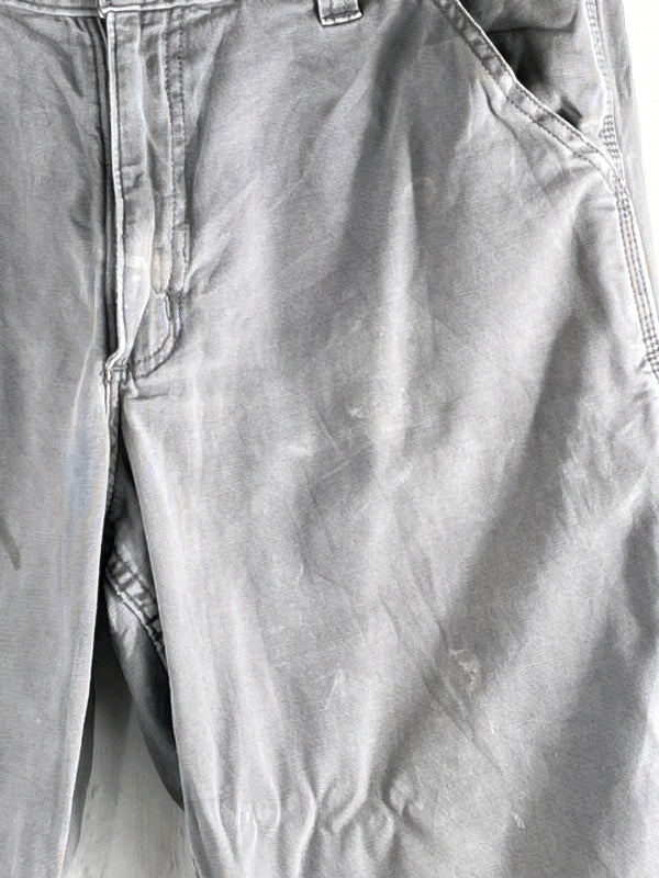Carhartt Relaxed Fit Pants – Vintage Workwear Hose Grau, Größe W34 L32