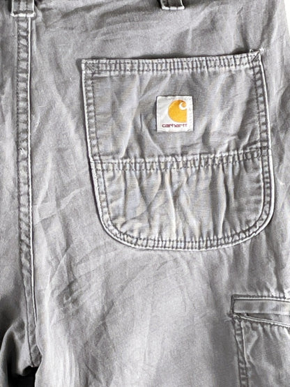 Carhartt Relaxed Fit Pants – Vintage Workwear Hose Grau, Größe W34 L32