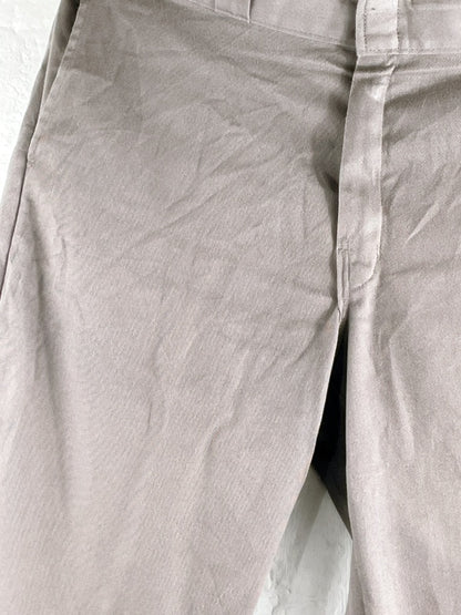 Dickies Work Pants – Vintage 874 Style, Grau, Größe W34 L32