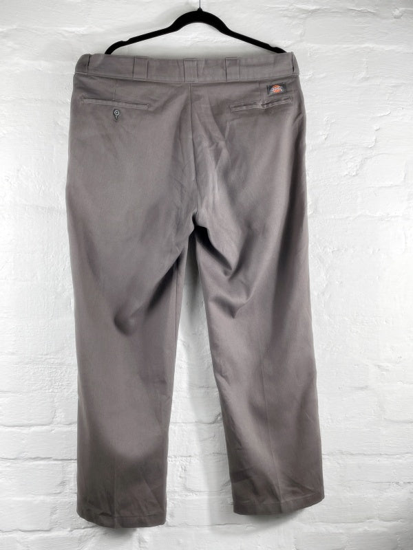 Dickies Work Pants – Vintage 874 Style, Grau, Größe W34 L32