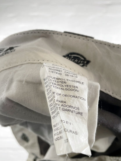 Dickies Work Pants – Vintage 874 Style, Grau, Größe W34 L32