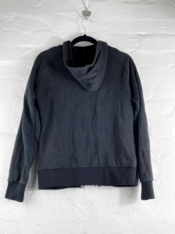 Carhartt Hoodie Retro Workwear – Rugged Outdoor Wear Thermo Sweat, Schwarz, Größe M