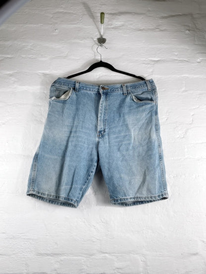 Dickies Jeans Shorts Retro Workwear – Hellblau, Herren, sehr groß (XXL-ähnlich)