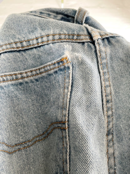 Dickies Jeans Shorts Retro Workwear – Hellblau, Herren, sehr groß (XXL-ähnlich)