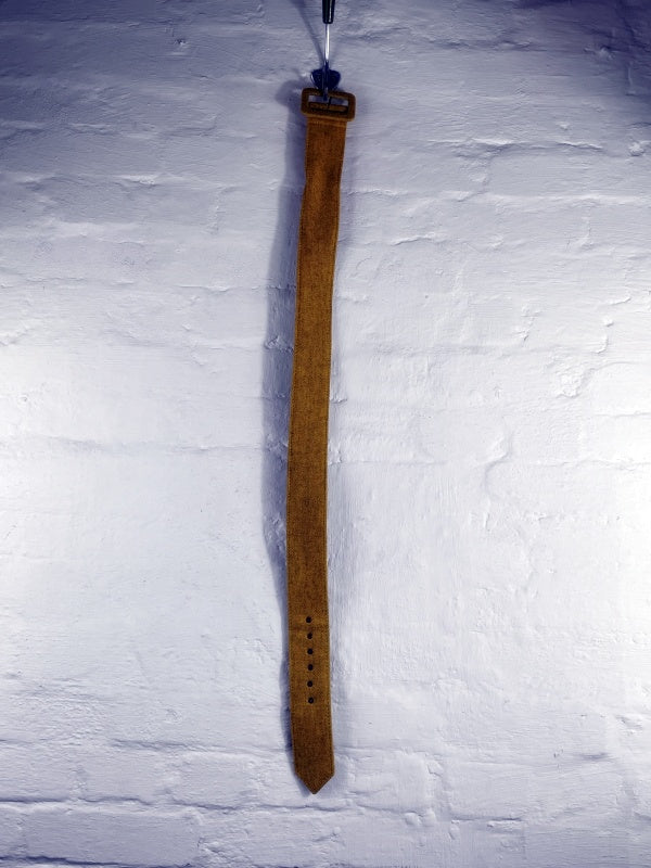 Jean Paul Gaultier Femme Blazer – Couture Edition, Senfgelb, Tailliert mit Gürtel, Made in Italy, Gr. 44