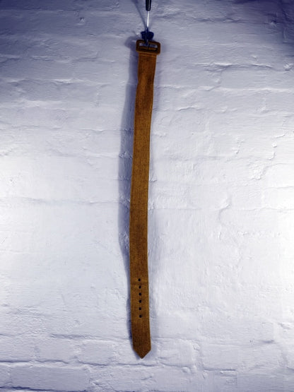 Jean Paul Gaultier Femme Blazer – Couture Edition, Senfgelb, Tailliert mit Gürtel, Made in Italy, Gr. 44