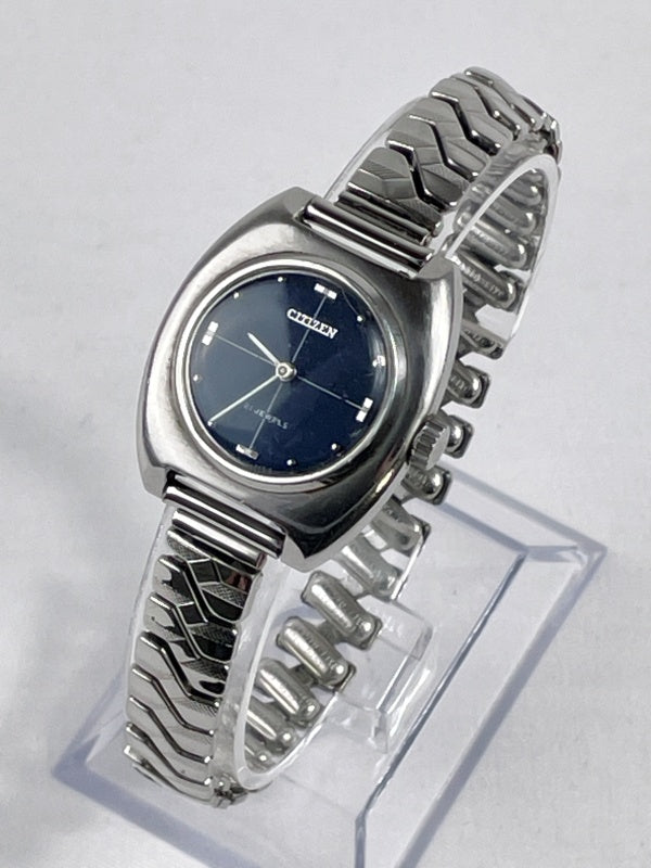 Citizen Damenuhr – Mechanisch, 21 Jewels, Edelstahlarmband, Vintage