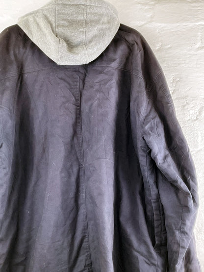 Wrangler Workwear Jacke mit Kapuze – Größe 2XL, Schwarz