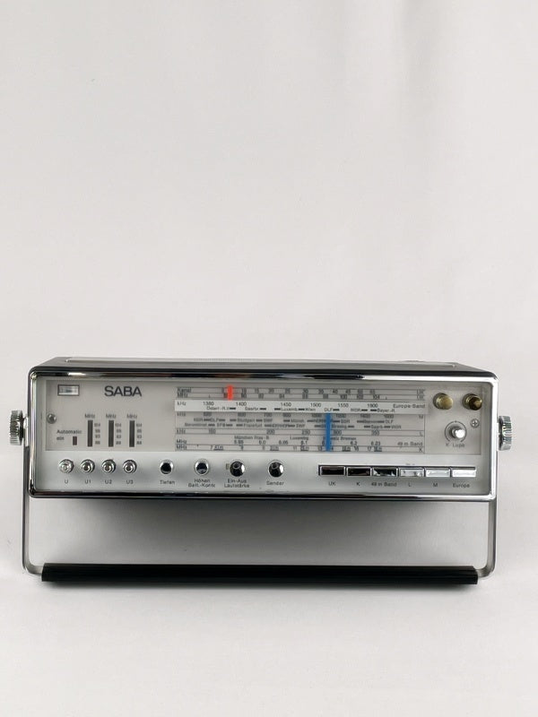 SABA Transistorradio – Transall de Luxe Automatic, tragbar, Vintage