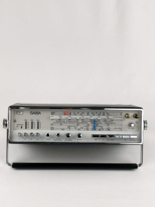 SABA Transistorradio – Transall de Luxe Automatic, tragbar, Vintage
