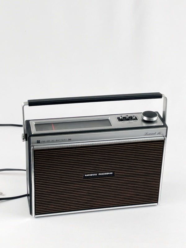 National Panasonic Transistorradio – Model RF-923LB, tragbar, Vintage