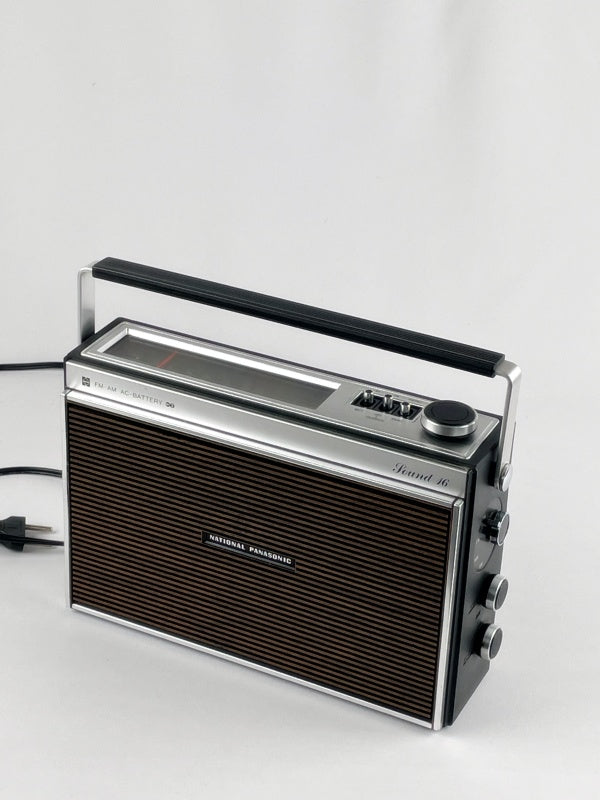 National Panasonic Transistorradio – Model RF-923LB, tragbar, Vintage