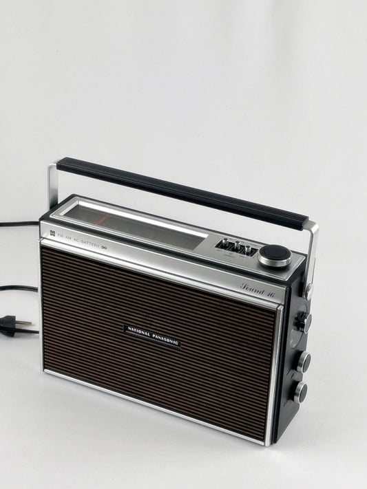 National Panasonic Transistorradio – Model RF-923LB, tragbar, Vintage