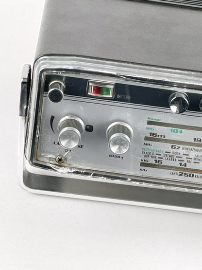 Nordmende Transita T5 Deluxe 600 – Vintage Transistorradio, tragbar, 1960er Jahre