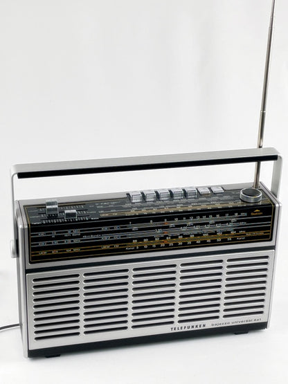 Telefunken Bajazzo Universal 401 – Vintage Transistorradio mit UKW, MW, LW & KW