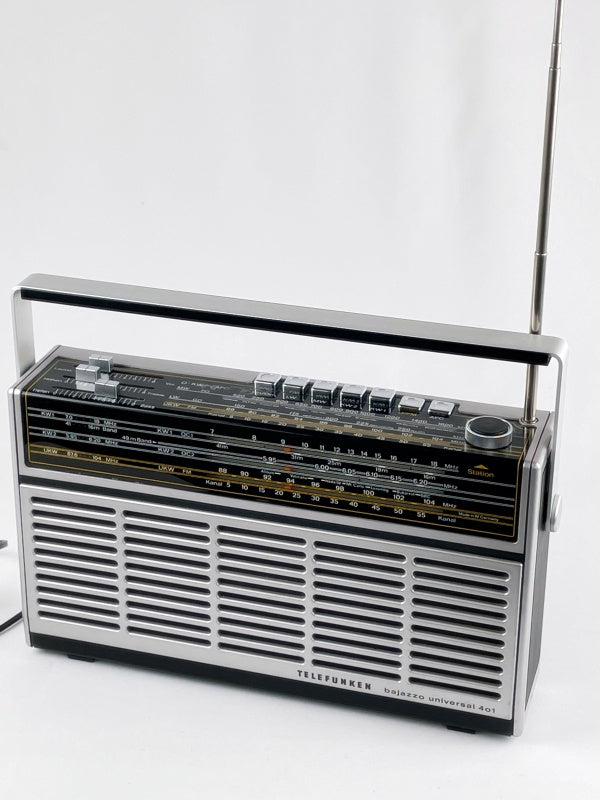 Telefunken Bajazzo Universal 401 – Vintage Transistorradio mit UKW, MW, LW & KW