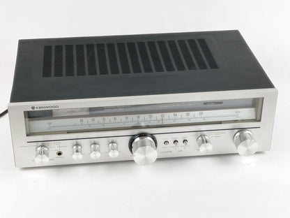 Kenwood KR-3010 – Stereo Receiver 1970er, Retro HiFi Klassiker, Silber
