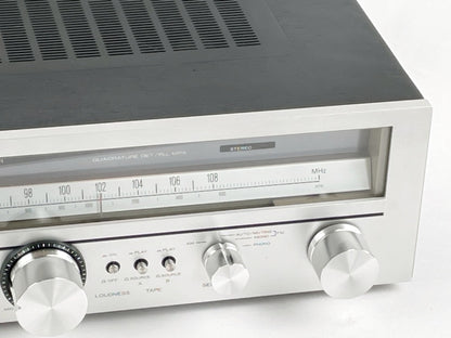 Kenwood KR-3010 – Stereo Receiver 1970er, Retro HiFi Klassiker, Silber