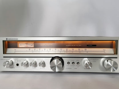 Kenwood KR-3010 – Stereo Receiver 1970er, Retro HiFi Klassiker, Silber