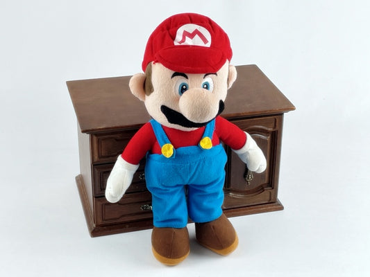 Super Mario Plüschfigur – Nintendo, ca. 2011, Offizielles Merchandise