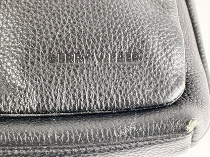 Gerry Weber Damen Handtasche Retro – Schwarz, Lederoptik, Schultertasche