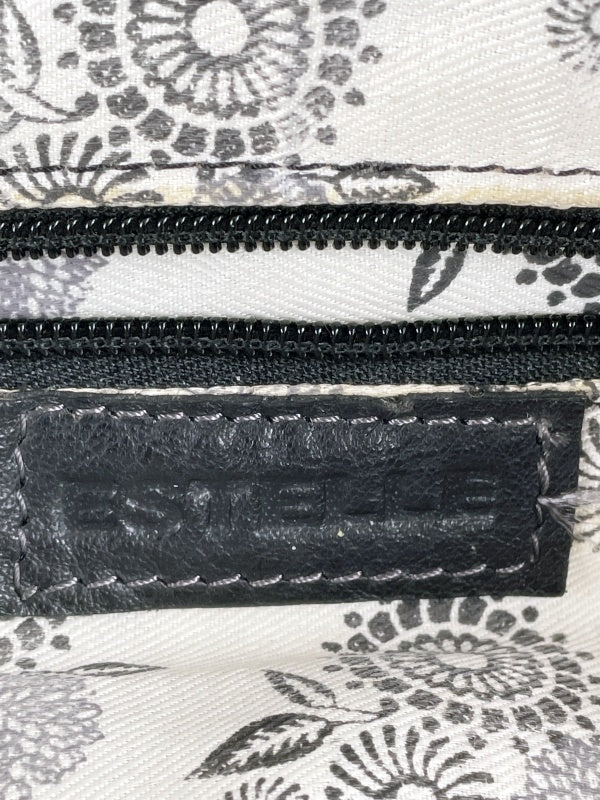 Esprit Damen Handtasche Retro – Schwarz, Kunstleder, Schultertasche