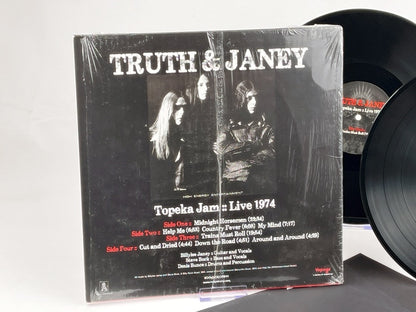 Truth &amp; Janey – Topeka Jam: Live 1974 (2020, Rockadrome/Vintage) Retro 2LP Vinyl