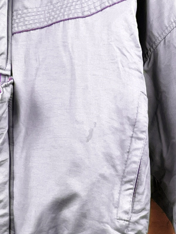 Opel Sportjacke by Top-Choice – 90s Retro Windbreaker in Türkis & Violett