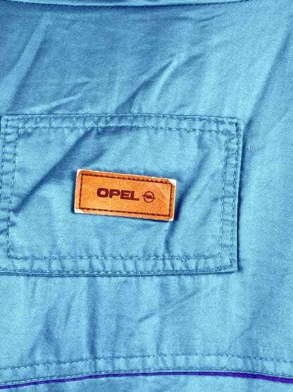 Opel Sportjacke by Top-Choice – 90s Retro Windbreaker in Türkis & Violett