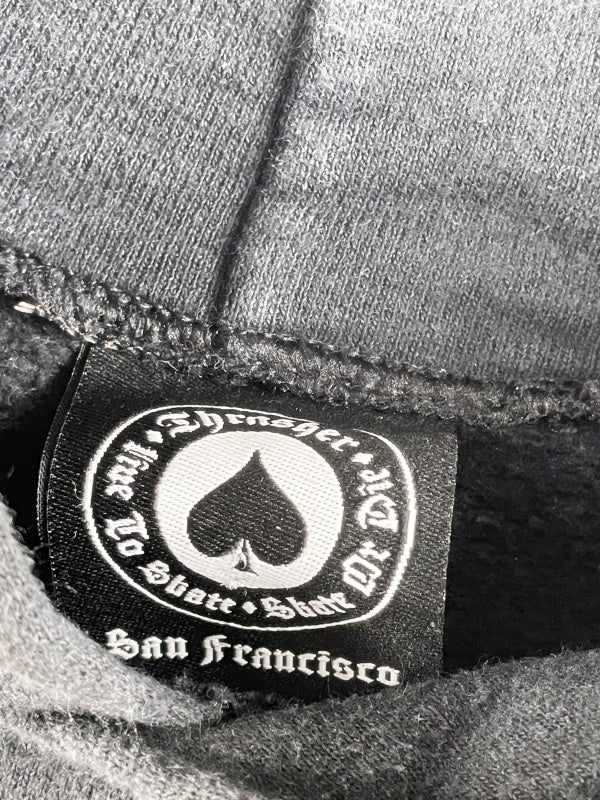 Thrasher Magazine Retro Hoodie – Flame Logo Print, Unisex, Größe S