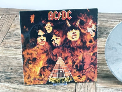AC/DC – Highway to Hell Vintage LP (Australische Originalpressung, 1979, Albert Productions, Grey Marbled Vinyl)