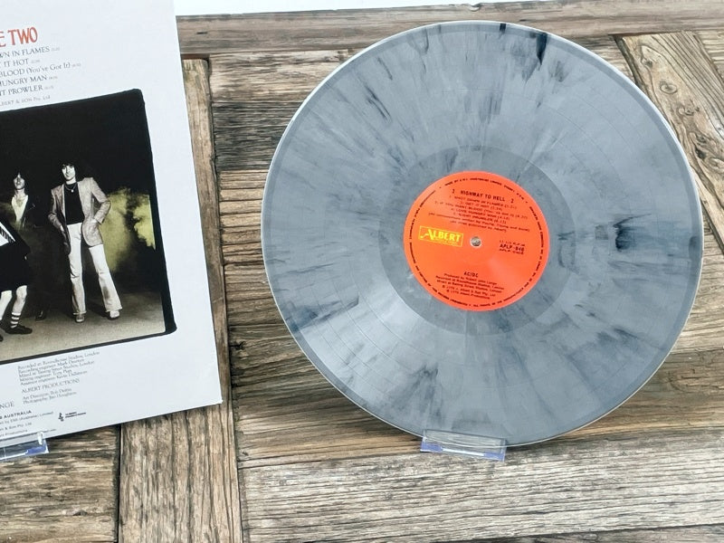 AC/DC – Highway to Hell Vintage LP (Australische Originalpressung, 1979, Albert Productions, Grey Marbled Vinyl)