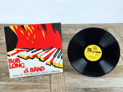 Bob Long & Band – King of the Red Hot Piano: California (Vintage US-Pressung, 1987)