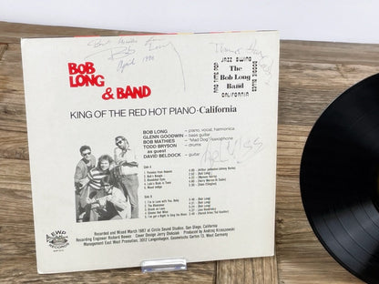 Bob Long & Band – King of the Red Hot Piano: California (Vintage US-Pressung, 1987)