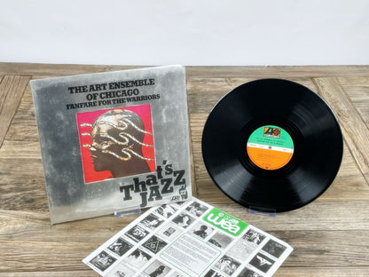 The Art Ensemble of Chicago – Fanfare for the Warriors (Atlantic / That’s Jazz 27, 1979) – Vintage Avantgarde Jazz LP