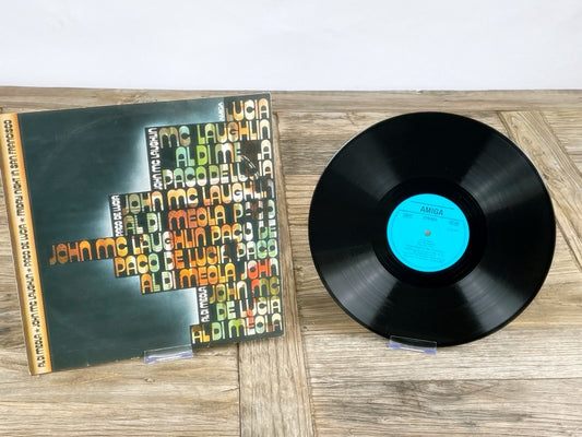 Al Di Meola, John McLaughlin &amp; Paco de Lucía – Friday Night in San Francisco (AMIGA, GDR 1983) – Retro Fusion Jazz LP